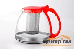 Чайник заварочный Appetite F8130 1,3л с фильтром, стекло
