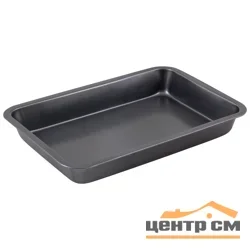 Противень MALLONY MAL-K001L для выпечки прямоугольный 33.5x23.5x3.8 см