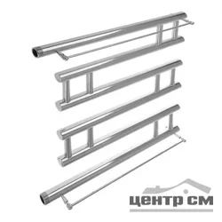 Полотенцесушитель Квадро 3 KS-2 600х600 1", с полочкой
