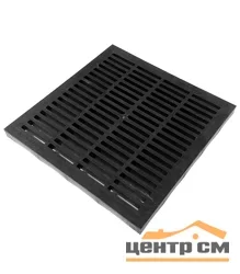 Решетка водоприемная GIDROLICA Point РВ-40.40 пластиковая А-15 390*390*35 мм арт.207