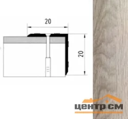 Порог АПУ 005 алюминиевый 900*20*20 мм угловой наружный (ОС-011)