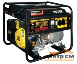 Генератор бензиновый HUTER DY6500LX-электростартер, (1фазн., ном/макс мощность 5/5,5 кВт)