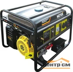 Генератор бензиновый HUTER DY6500LXG (1фазн., ном/макс мощность 5/5,5 кВт)