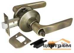 Ручка-защелка фиксатор Punto (Пунто) DK624 AB-BK (6024 AB-B) бронза