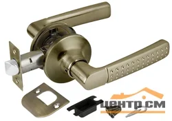 Ручка-защелка без фиксатора Punto (Пунто) DK626 AB-PS (6026 AB-P) бронза