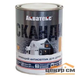 Антисептик кроющий для дерева Акватекс СКАНДИ альпийское утро 0,75л