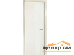 Дверь VERDA ВЕРТИКАЛЬ-1 стекло белое, бьянко 80, шпон