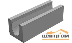 Лоток водоотводный GIDROLICA бетонный коробчатый (СО-300мм) КU 100.39,4(30).47(40) - BGU, No 15-0, арт.40630063