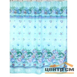 Штора для ванной ZALEL полиэстер, 180*200 см, без колец, арт.Х-181