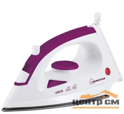 Утюг HOMESTAR HS-4001 белый (2000Вт, пар, тефлоновая подошва)*