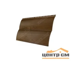 М/сайдинг Блок-Хаус новый (GL) Принт Элит Античный дуб толщина 0,45мм, размер 0,361*2.72 м.п.