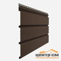 Софит с центральн. перфорацией Docke каштан L=3м, H=0.305м, (пл=0.93м2)