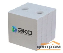 Пазогребневый блок ЭКО рядовой силикатный 248х250х248 мм