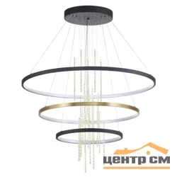 Люстра потолочная 3901/99L ODL20 23 золотистый/стекло/металл LED 4000K 113W 220V MONICA