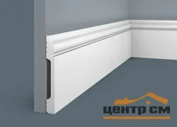 Плинтус COSCA PX004, 119х15, 2000мм, экополимер