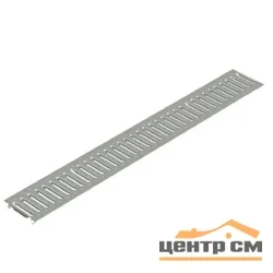 Решетка водоприемная GIDROLICA Standart РВ -10.13,6.50 - штампованная стальная оцинкованная, кл. А15 500*136*20 мм арт.500
