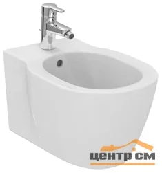 Биде подвесное IDEAL STANDARD Connect с полностью скрытым креплением, 1 отверстие под смеситель, с крепежом TT0299327