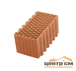 Блок керамический Porotherm 38 thermo 380х250х219 мм