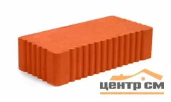Кирпич полнотелый одинарный рядовой рифленый М200 Mstera 250х120х65 мм (416шт/паллет)