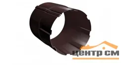 Соединитель трубы GL 90мм, RAL 3005