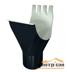 Воронка желоба Optima, 125/90 мм, RAL 7024