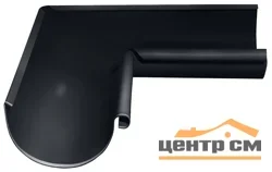 Угол желоба внутренний Optima 90гр, 125мм, RAL 7024