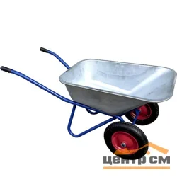 Тачка строительная двухколесная Variant 12110Пм 110л, грузоподъемность 180кг, 2 пневматических колеса: 3.25/3.00-8