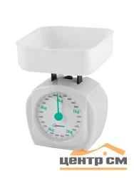 Весы кухонные механические 5 кг HOMESTAR HS-3005М зеленые*