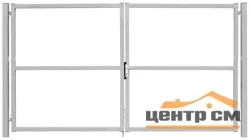 Ворота Эконом Lock PE RAL 7024 2,0х3,5м