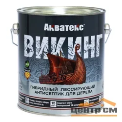 Антисептик лессирующий Акватекс ВИКИНГ для дерева бесцветный 2,5 л