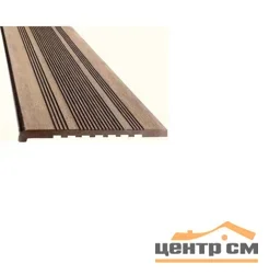 Ступень HARVEX ДПК шоколад 348*22*3000мм