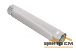 Труба круглая соединительная Optima, 90мм, 1м цинк