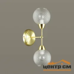 Бра 3752/2W MODERNI LN19 160 золотой E14 220V EVERLY*