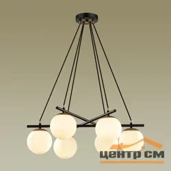 Люстра 5212/6 MODERNI черный, золотой E27 6*60W 220V RANDI