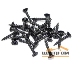 Саморезы пот/г гипс-дерево (крупная резьба) 3,8х64 оксид (уп 11шт) SteelRex