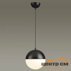 Подвес 4958/1A PENDANT ODL22 243 черный/металл/белый/стекло E27 1*40W PINGA