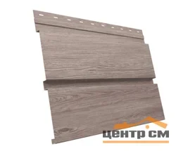 М/сайдинг Квадро брус (GL) Принт Элит White Wood (Беленый Дуб) толщина 0,45мм, размер 0,34*0.8 м.п. (в пленке)