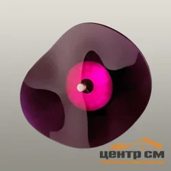 Бра 4857/5WL L-VISION ODL_EX21 97 никель/черничный/стекло LED 1*5W 3500K FLUENT