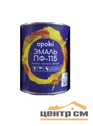 Эмаль ПФ-115 шоколад 1,9кг OPOKI ГОСТ 6465-76
