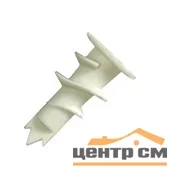 Дюбель DRIVA 14х23 нейлон для гипсокартона с саморезом 4.5х35 (уп 4шт) SteelRex