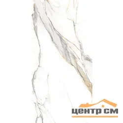 Керамогранит GLOBAL TILE Статуарио Элит / Statuario Elite белый граниль 60x120 арт.GT120604103MGR