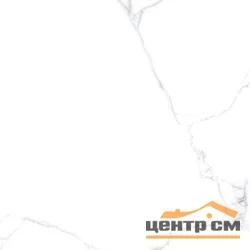 Керамогранит GLOBAL TILE Романтика/Romantic белый полированный 60x60 арт.GT60607603PR