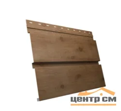 М/сайдинг Квадро брус (GL) Принт Премиум Pine Wood Fresh толщина 0,45мм, размер 0,34*6 м.п. (в пленке)