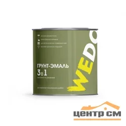 Грунт-эмаль по ржавчине 3 в 1 синяя 0,8 кг WEDO