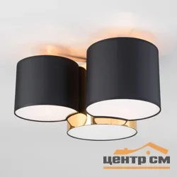 Люстра 3445 Mona Black/Gold