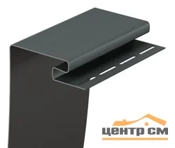 Профиль околооконный Docke графит L=3м, H=0.2м