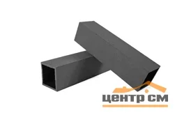Столб ограждения UnoDeck графит 100х100х3000мм (Жженый Кедр)