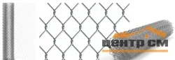 Сетка плетёная Рабица оцинкованная 1,5 мм 55х55 мм (рулон 1х10 м) ТУ