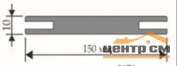 Добор ДВЕРИ РЕГИОНОВ телескопический ясень белый 150мм*10мм*2070мм, МДФ