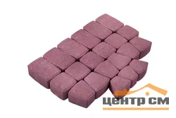 Плитка тротуарная Классико красная 940*355*70 мм (21 шт/комплект) РЕСУРС
